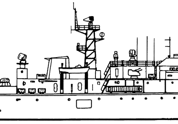 Корабль NMS Ioan Murgescu [Cosar class Minelayer] - чертежи, габариты, рисунки